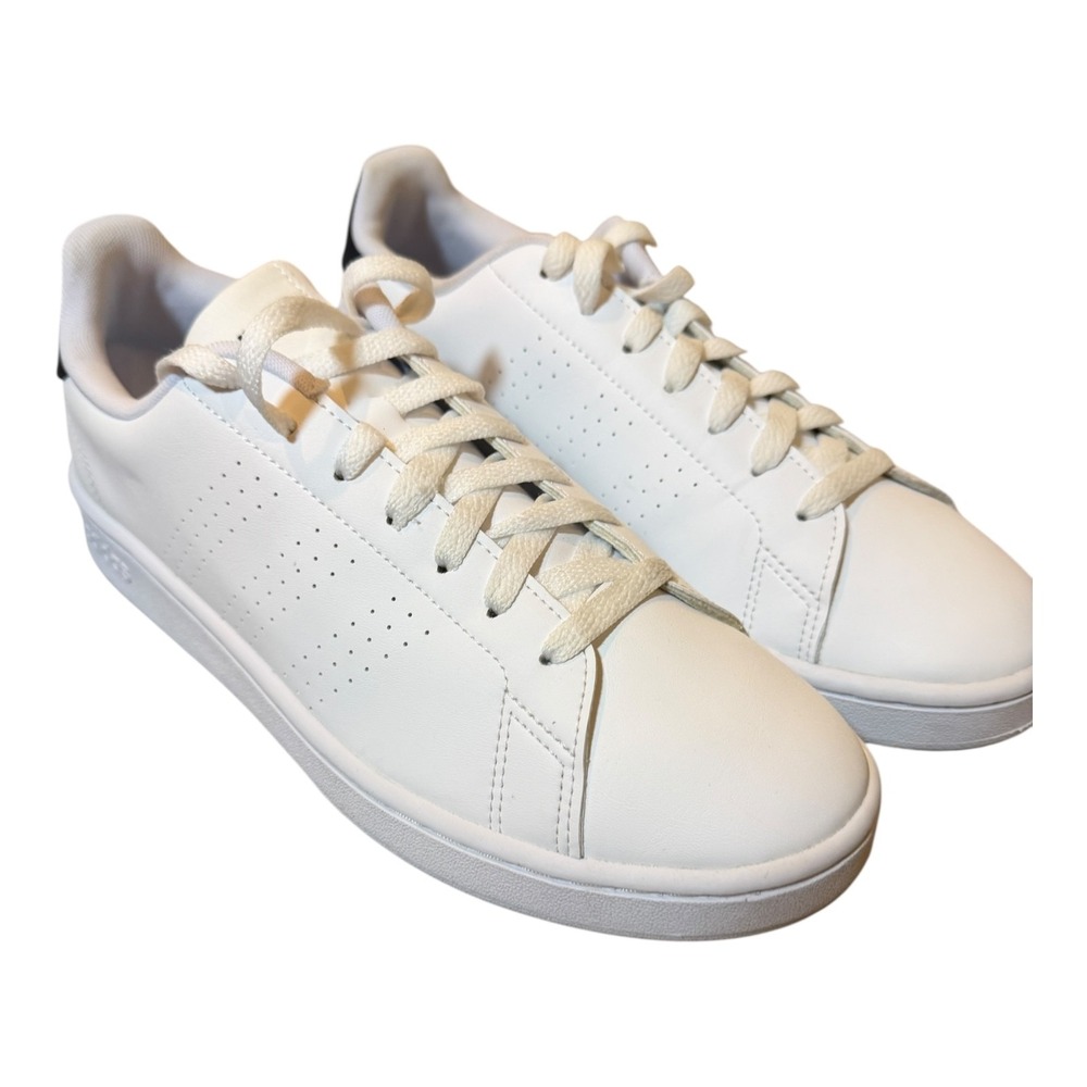 Adidas‎ Mens Advantage GZ5299 White Casual Shoes Sneakers Size 10